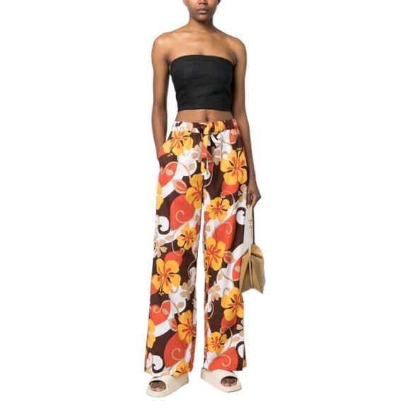 Faithfull the Brand Tropical Wide Leg Celvia Floral...